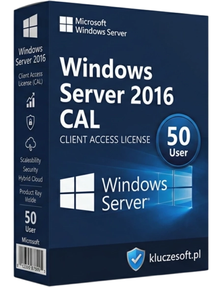 Microsoft Windows Server 2016 50 User CAL