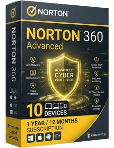 Norton 360 Advanced — 10 Devices, 12 Months