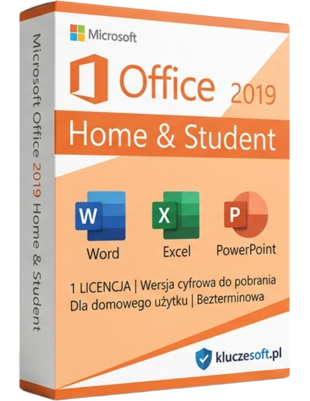 Microsoft Office 2019 dla Użytkowników Domowych i Uczniów