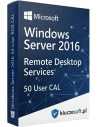 Microsoft Windows Server 2016 RDS 50 User CAL